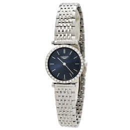 Longines La Grande Classique Quartz Blue Dial Ladies Watch l4.341.0.95.6