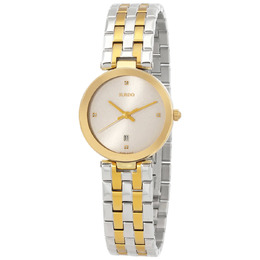 Rado Florence Quartz Silver Dial Ladies Watch r48872723