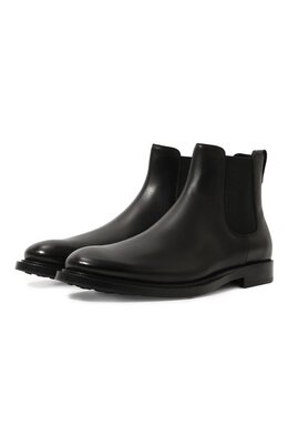 Tod’s: Чёрные ботинки 