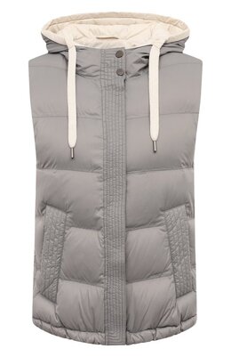 Brunello Cucinelli: Серый жилет 