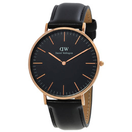 Daniel Wellington Quartz Black Dial Mens Watch dw00500035