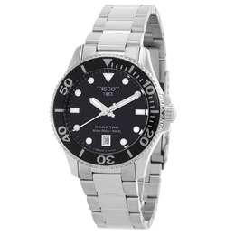 Tissot Seastar 1000 Black Dial Quartz Unisex Watch T1202101105100