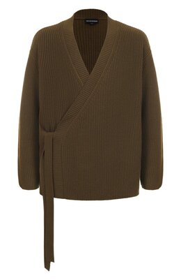 Emporio Armani: Кардиган из шерсти 