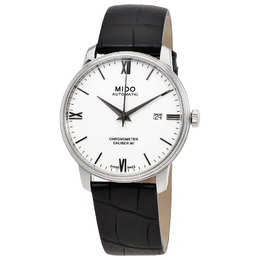 Mido Baroncelli SI Automatic White Dial Mens Watch M027.408.16.018.00 m0274081601800