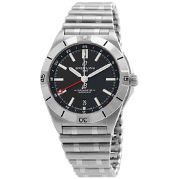Breitling Chronomat Automatic Chronometer Black Dial Mens Watch a32398101b1a1