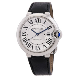 Cartier Ballon Bleu Automatic Silver Dial Watch wsbb0056