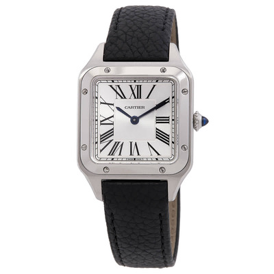 Cartier Santos-Dumont Small Model Quartz Watch WSSA0087 (black, arb13666)