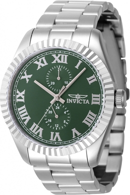 Invicta Specialty GMT Quartz Green Dial Mens Watch 47422