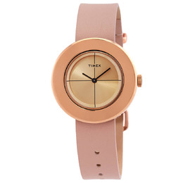 Timex Variety Quartz Rose Gold Dial Ladies Watch tw2t92900vq