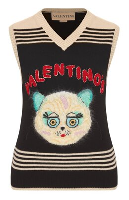 Valentino: Жилет из шерсти 