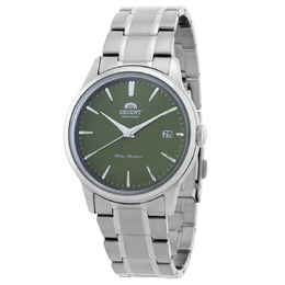 Orient Bambino Automatic Green Dial Watch ra-ac0m09e