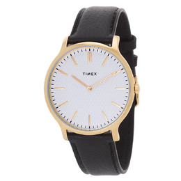 Timex Gallery Quartz Silver Dial Mens Watch tw2v28400
