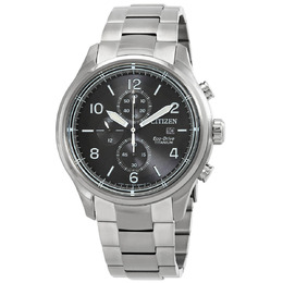 Citizen Chronograph Eco-Drive Black Dial Mens Watch ca0810-88e