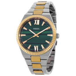 Fossil Scarlette Quartz Green Dial Ladies Watch es5334