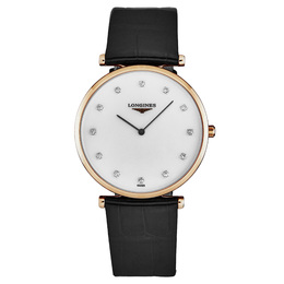 Longines La Grande Classique Quartz Diamond Ladies Watch L4.709.1.88.2