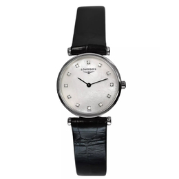 Pre-owned Longines La Grande Classique Quartz Diamond Ladies Watch L4.209.4.87.2