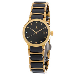Rado Centrix Automatic Diamond Black Dial Ladies Watch r30080762