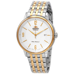 Orient Classic Automatic White Dial Mens Watch ra-ac0j07s10b