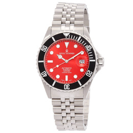 Revue Thommen Diver Automatic Red Dial Mens Watch 17571.2238