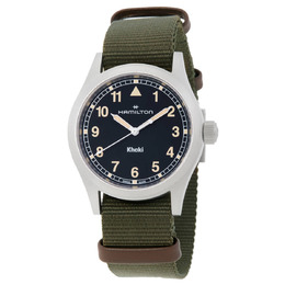 Hamilton H69401930 - Analog Quartz Watch Khaki Field Black Dial