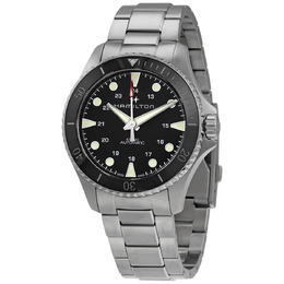 Hamilton Scuba Automatic Black Dial Mens Watch h82515130
