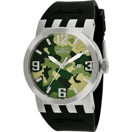 Invicta DNA Quartz Date Green Dial Mens Watch Model 10453