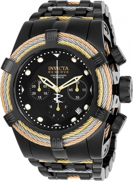 Invicta Bolt Chronograph Black Dial Mens Watch 23050