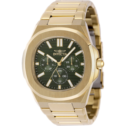 Invicta Speedway Quartz Green Dial Mens Watch Model:48523