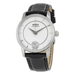 Mido Baroncelli II Automatic Silver Dial Mens Watch m0072071603600
