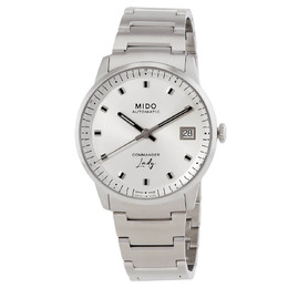 Mido Commander Automatic Silver Dial Ladies Watch m0212071103100