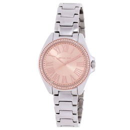 Michael Kors Kacie - Ladies' Quartz Analog Rose Gold Dial Watch MK4854