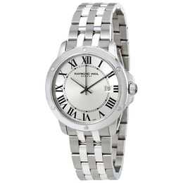 Raymond Weil Tango Silver Dial Steel Mens Watch 5591-st-00659