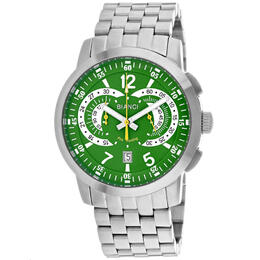 Roberto Bianci Lombardo Chronograph Quartz Green Dial Mens Watch rb70961