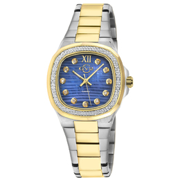Gevril Potente Diamond Mother of Pearl Dial Ladies Watch 18206B