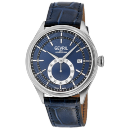 Gevril Empire Automatic Blue Dial Mens Watch - Article: 48102