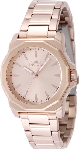 Invicta Speedway Quartz Rose Gold Dial Ladies Watch 49089