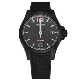 Longines Conquest V.H.P. Black Dial Mens Watch L37282669 l3.728.2.66.9
