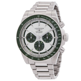 Longines Conquest Chronograph Automatic Silver Dial Watch L3.835.4.02.6