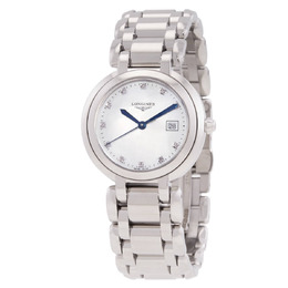Longines Primaluna Quartz Diamond White Dial Ladies Watch L8.122.4.87.6