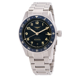Longines Spirit Zulu Time Automatic Chronometer Mens Watch L38024606