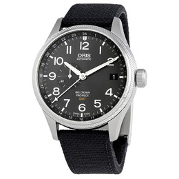 Oris Big Crown Propilot Grey Dial Mens GMT Watch - ORIS 01-748-7710-4063