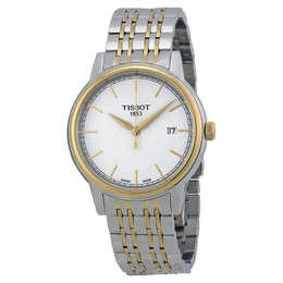 Tissot Carson White Dial Two-tone Mens Watch T08541022011