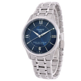 Tissot Chemin Des Tourelles Powermatic 80 Automatic Blue Dial Watch T1392071104800