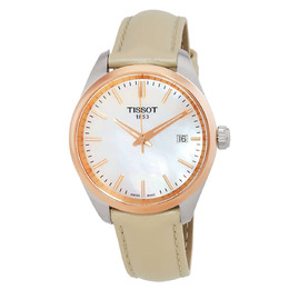 Tissot t1502102611100: Ladies' Watch PR 100 Quartz White Mother of Pearl Dial