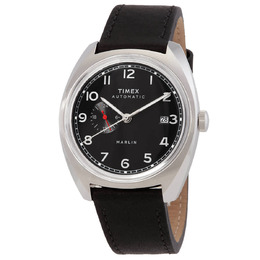 Timex Marlin Automatic Black Dial Mens Watch TW2V62100 tw2v62100zv