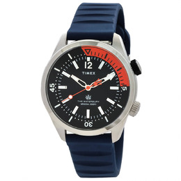 Timex Waterbury Quartz Black Dial Mens Watch tw2v73500vq