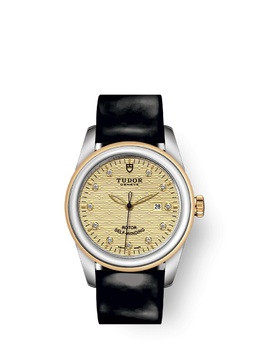 Tudor Glamour Date Automatic Diamond Ladies Watch 53003-0052