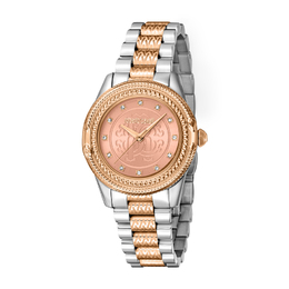 Roberto Cavalli RC5L063M0095 Quartz Ladies Watch Rose Gold Dial