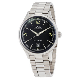 Mido Multifort Automatic Black Dial Mens Watch m0404071105700