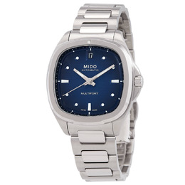 Mido Multifort TV Automatic Blue Dial Watch m0493071104100